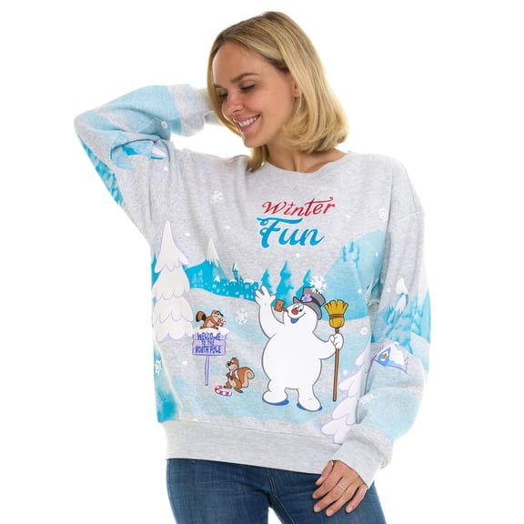 Women's Character Winter Scene Sweatshirt