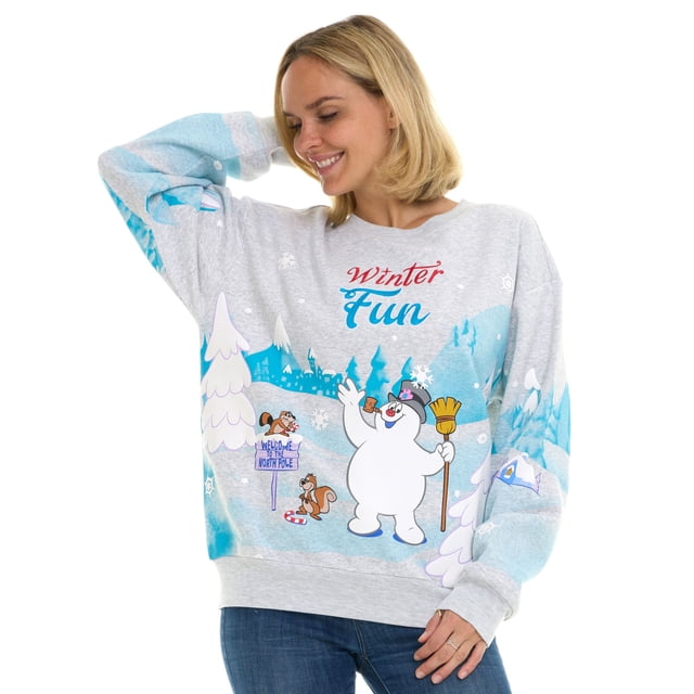 Women's Character Winter Scene Sweatshirt