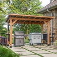 thumbnail image 1 of Backyard Discovery Briarton Grill Gazebo XL w/ Cantilever Roof, Choose Installation, 1 of 17