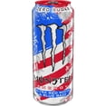 thumbnail image 4 of Monster Energy Ultra, Sugar Free Energy Drink, Red White & Blue Razz, 16 fl. oz., 18 pk., 4 of 5