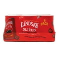 thumbnail image 1 of Lindsay Sliced Black Ripe Olives, 6.5 oz., 6 pk., 1 of 1