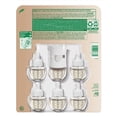 thumbnail image 2 of Air Wick Plug In Scented Oil Air Freshener, Holiday Cashmere & Sandalwood + Brown Sugar & Vanilla, 1 Warmer + 6 Refills, 2 of 9