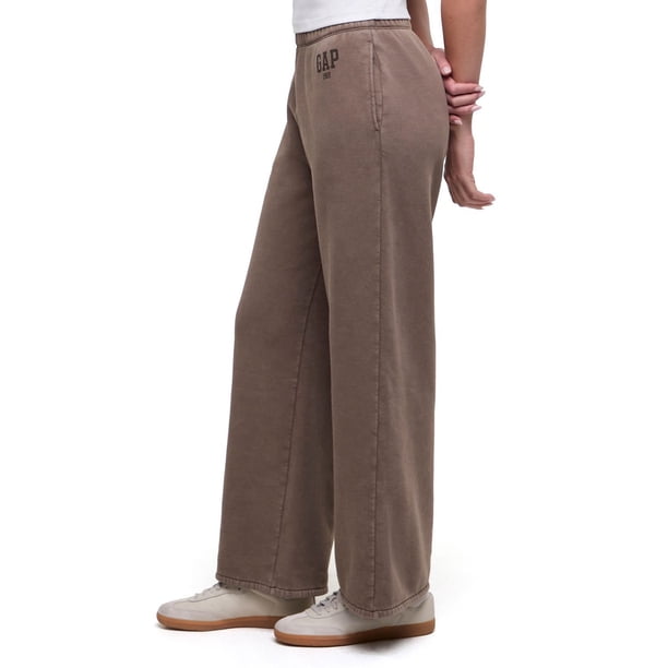Gap Women's Vintage Washed Fleece Wide Leg Pant - Samsclub.com
