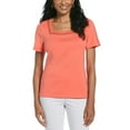 thumbnail image 1 of Rafaella Women's Squareneck Top, 1 of 4