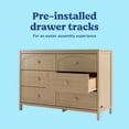 thumbnail image 5 of Graco Olivia 6 Drawer Double Dresser, Choose Color, 5 of 9