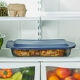 thumbnail image 6 of Pyrex Sculpted Tinted 4-Piece Glass Baking Dish Set with Airtight Lids, 6 of 7