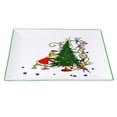 thumbnail image 3 of Zrike Brands Licensed Holiday Bakeware 2-Piece Ceramic Serveware Set (Grinch or Peanuts), 3 of 4