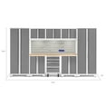 thumbnail image 4 of NewAge Products Bold Series 9 Piece Cabinet Set, 132" W x 18" D x 76.75" H, 4 of 9