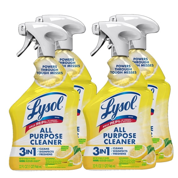LYSOL All Purpose Cleaner Trigger. 4 pk., 32 oz. Each