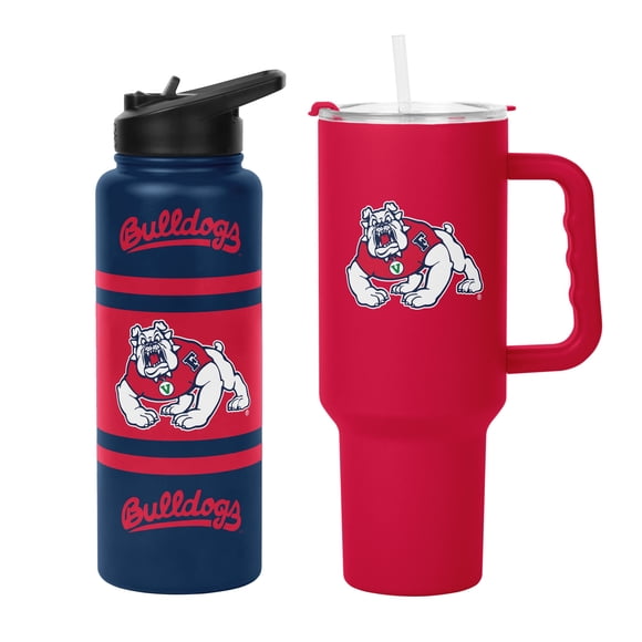Logo Brands Fresno State Bulldogs Tumbler Set
