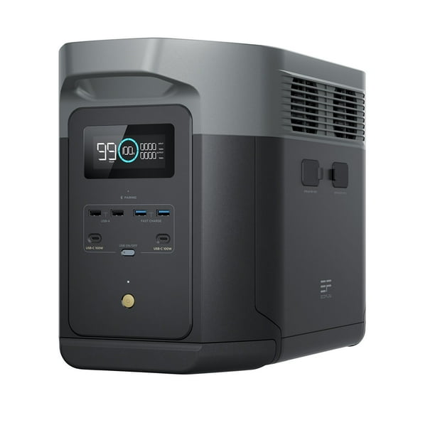 2400-Watt EcoFlow DELTA 2 Max Portable Power Station + X Boost