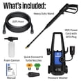 thumbnail image 5 of Westinghouse ePX3050 2100 Max PSI 1.76 Max GPM Electric Pressure Washer With Foam Cannon, 5 of 12