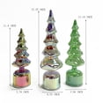 thumbnail image 6 of Member's Mark Iridescent Rotating Trees, Set of 3, 6 of 6