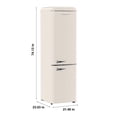 thumbnail image 3 of Frigidaire Retro 9.2 cu. ft. Bottom Mount Refrigerator, 3 of 12