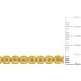 thumbnail image 3 of Allura Yellow Sapphire Tennis Bracelet in 14K Yellow Gold, 7", 3 of 5