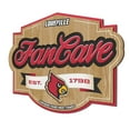 thumbnail image 1 of YouTheFan Louisville Cardinals 17"x12.5" 3D Multi-Layered Fan Cave Sign, 1 of 5