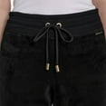 thumbnail image 4 of Halston Women's Velour Ribbed Pant, 4 of 7