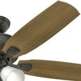 thumbnail image 4 of Hunter 52" Amberlin Indoor Ceiling Fan with LED Light and Pull Chain, 4 of 10