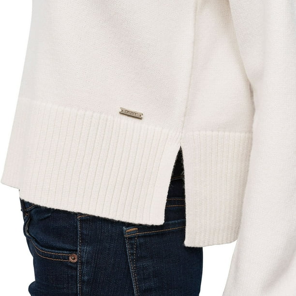 DKNY Women's Quarter-Zip Sweater