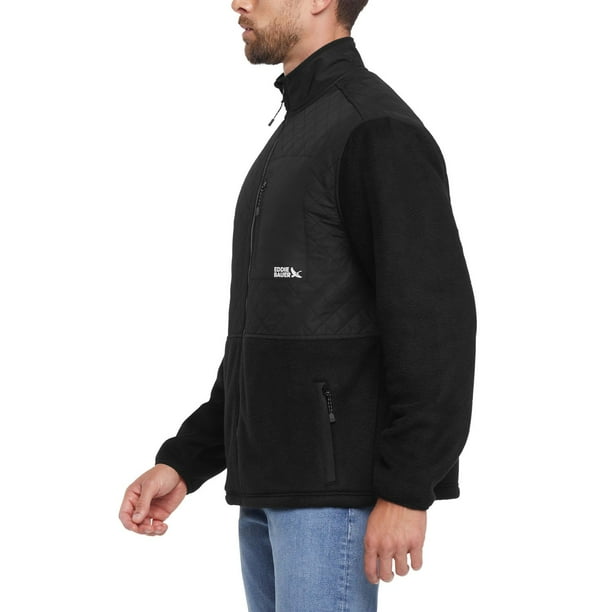 Eddie Bauer Men's Mixed Media Fleece Jacket - Samsclub.com