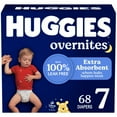 thumbnail image 3 of Huggies Overnites Nighttime Baby Diapers, Sizes 3-7, 3 of 14