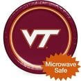 thumbnail image 4 of Collegiate Round Paper Plates, 10", 85 ct., Choose Your Team, 4 of 6