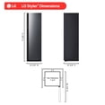 thumbnail image 4 of LG Smart Steam Closet, Dual TrueSteam, 5 Dynamic Moving Hangers, 4 of 17