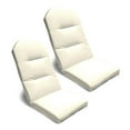 thumbnail image 1 of Sunbrella 20" x 45.5" Polywood Adirondack Outdoor Chair Cushions, Set of 2, 1 of 6