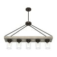 thumbnail image 2 of Hunter Devon Park with Clear Glass Chandelier Ceiling Light Fixture, 2 of 11