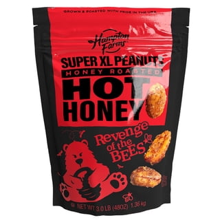 Hampton Farms Hot Honey Super XL Peanuts, 48 oz.