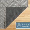 thumbnail image 8 of Town & Country Basics Pax Herringbone Textured Machine Washable Area Rug, Assorted Sizes and Colors, 8 of 11