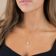 thumbnail image 9 of 0.96 CT. T.W. Diamond Earring and Pendant Necklace Set in 14K Gold, 9 of 9