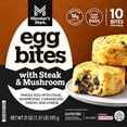 thumbnail image 1 of Member's Mark Steak and Mushroom Egg Bites, 5 packages of 2, Refrigerated, 21oz, 1 of 5