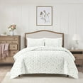 thumbnail image 1 of Laura Ashley 3-Piece Reversible Soft Quilt Set, Assorted Sizes, 1 of 7