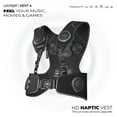 thumbnail image 2 of Woojer Vest 4 High-Fidelity Haptics - for VR, Games, Music, Movies, and Wellness, 2 of 8