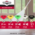 thumbnail image 5 of Briggs & Stratton 3,600 PSI 2.5 GPM Gas Pressure Washer, CR950 Series™ Engine Featuring Control Touch™ Project Selector, 5 of 11