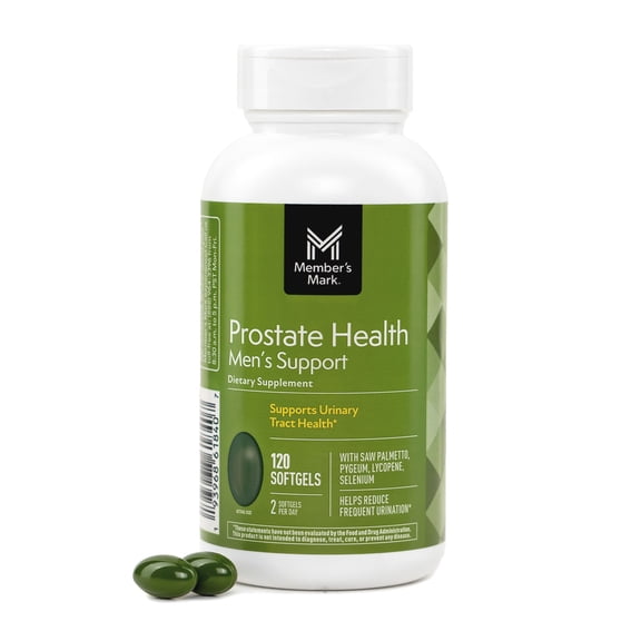 Member's Mark Prostate Health, Saw Palmetto 320mg, Softgels, 120ct