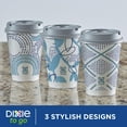 thumbnail image 8 of Dixie® To Go 12 oz. Paper Cup with Leak-Resistant Lid, 92 ct., 8 of 9
