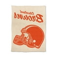 thumbnail image 2 of Logo Brands Cleveland Browns Luxe Dreams Throw, 60" x 80", 2 of 6