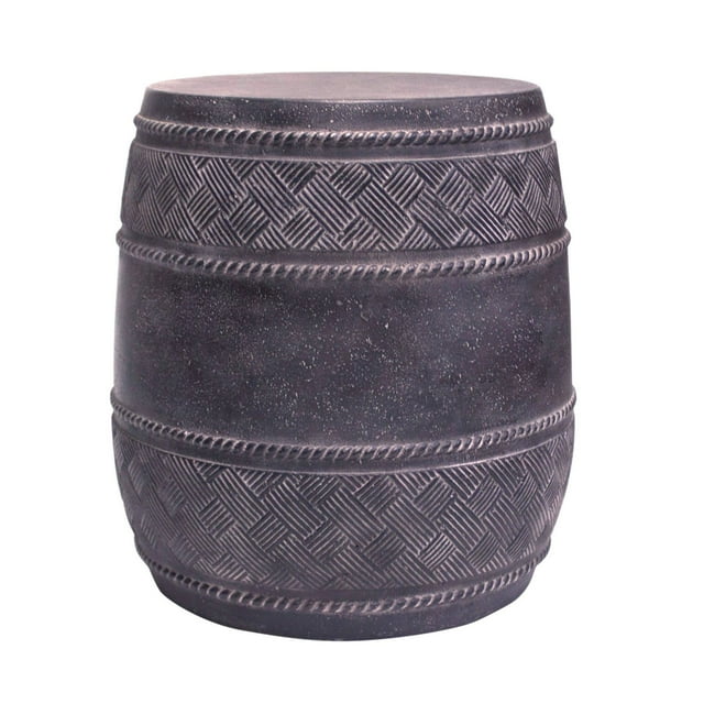 Cast Stone Drum Table