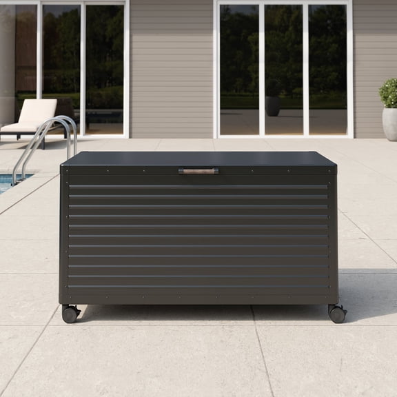 Mirador 175 Gal. Aluminum Wheeled Storage Box