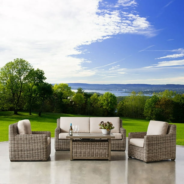 Member's Mark Halstead Standard Fire Seating Set with Sunbrella