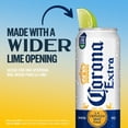thumbnail image 2 of Corona Extra Mexican Lager Beer, 12 fl. oz. can, 12 pk., 2 of 2