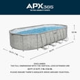thumbnail image 3 of Bestway Power Steel 22’L x 12’W x 52’’H Above Ground Pool Set, 3 of 15