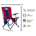 thumbnail image 3 of Logo Brands New York Giants Hard Arm Chair, 3 of 6