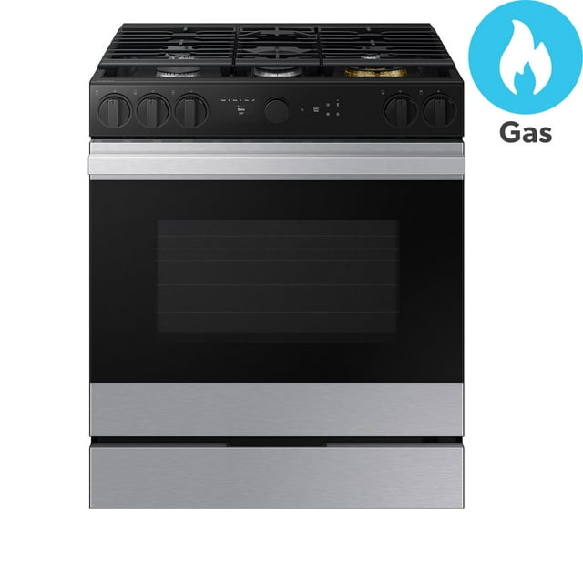 Samsung Bespoke 6.0 cu. ft. Slide-In Gas Range w/ Air Sous Vide