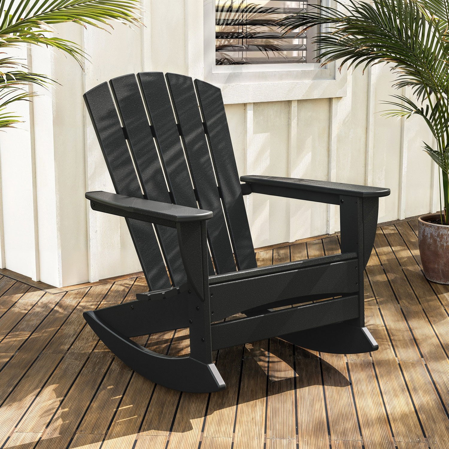 POLYWOOD Gulf Shores Adirondack Rocking Chair