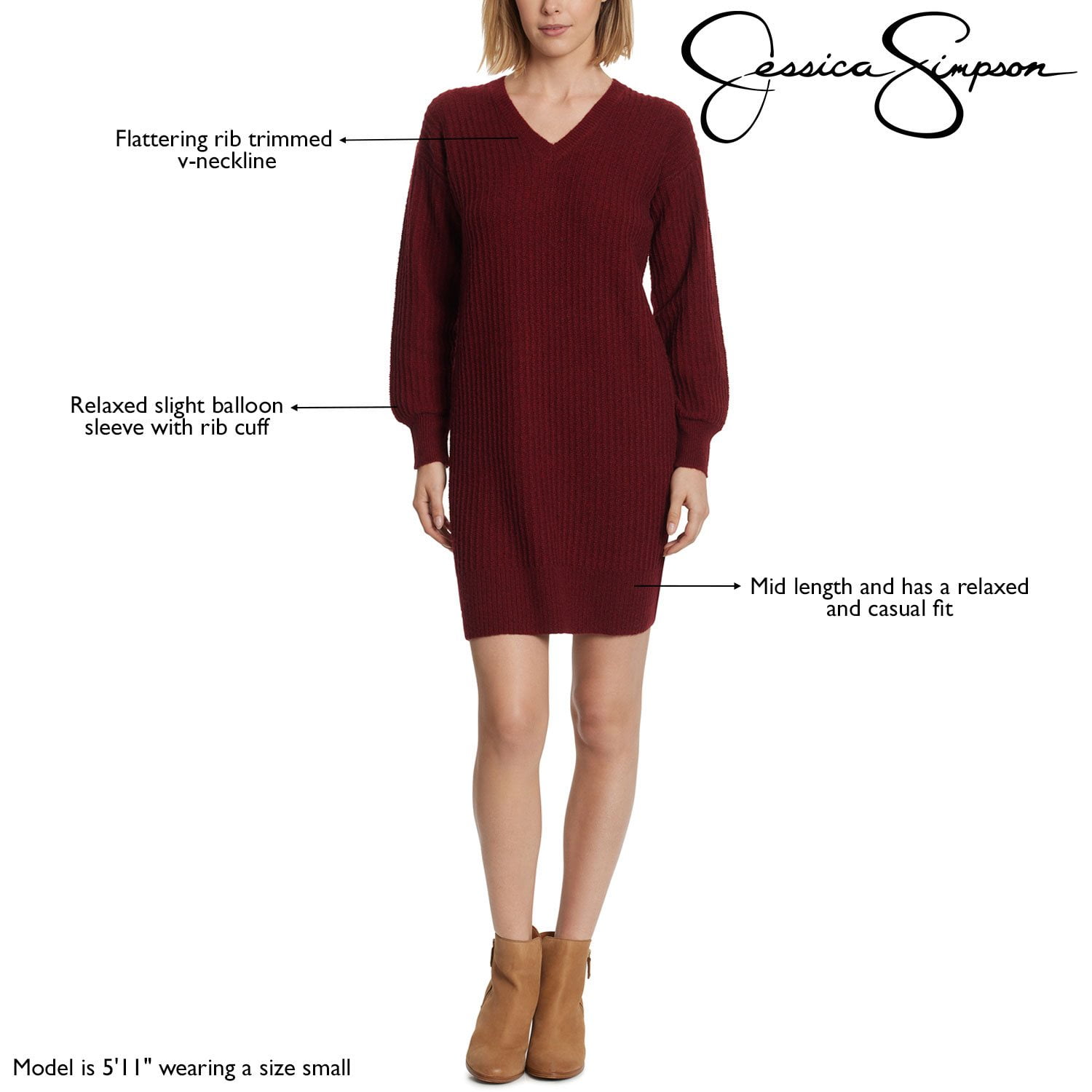 Jessica Simpson Women's Sweater Dress
