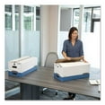 thumbnail image 5 of Bankers Box STOR/FILE Storage Box with Button Tie, White/Blue Letter, 12ct., 5 of 7