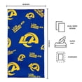 thumbnail image 6 of Logo Brands Los Angeles Rams 38"x72" Beach Towel, 6 of 6